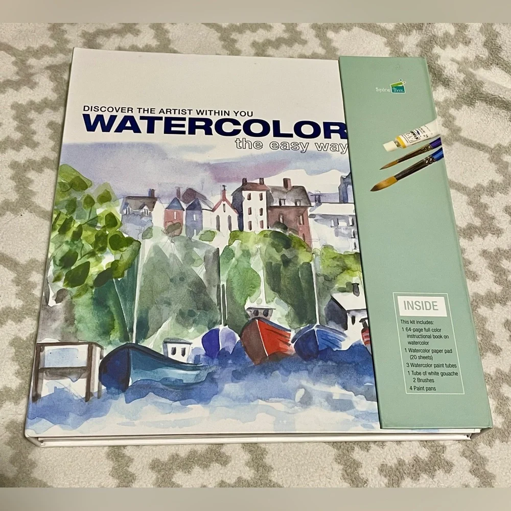 Watercolor: The Easy Way! Paint. DIY. Crafts. Craft inspo. Learn. - Picture 1 of 5